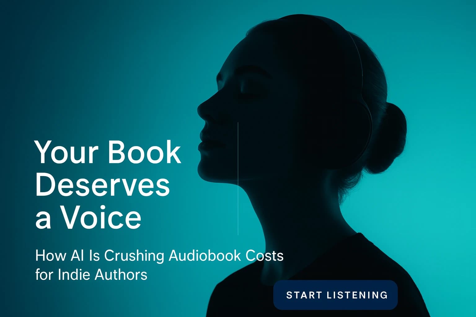 Your Book Deserves a Voice: How AI Is Crushing Audiobook Costs for Indie Authors