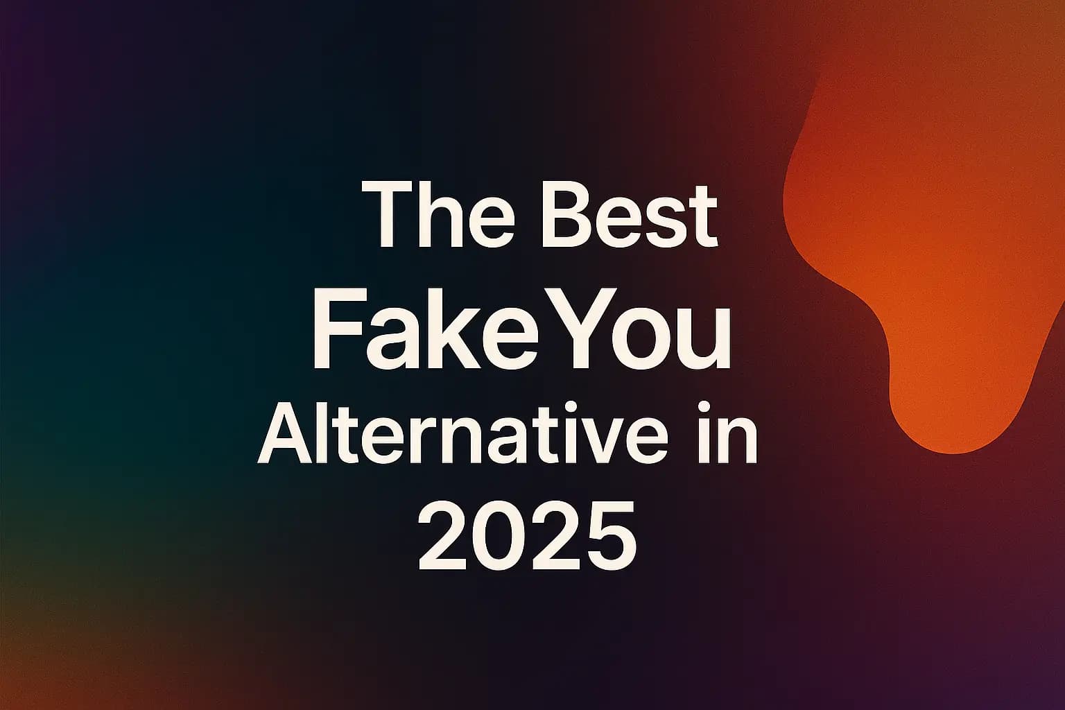 The Best FakeYou Alternative in 2025: Why Voiceslab.io is the Professional Choice