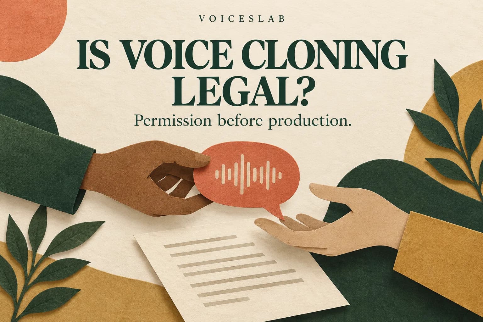 Is Voice Cloning Legal? Ethics & Law Explained