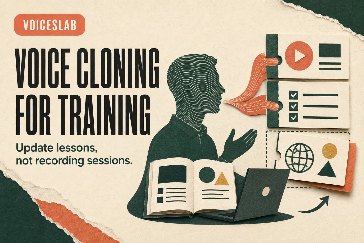 AI Voice Cloning for E-Learning & Training Videos