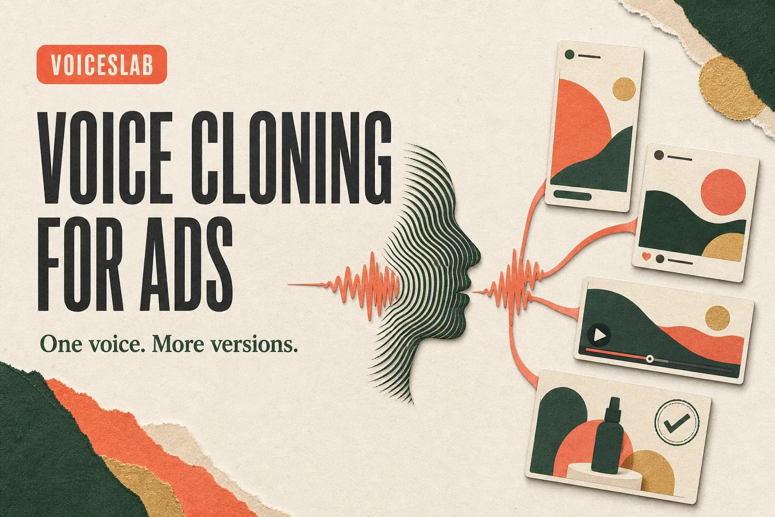 AI Voice Cloning for Marketing & Ads